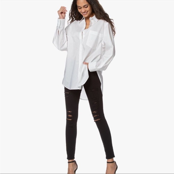 Skinny Frame Ripped Jeans - Picture 1 of 4